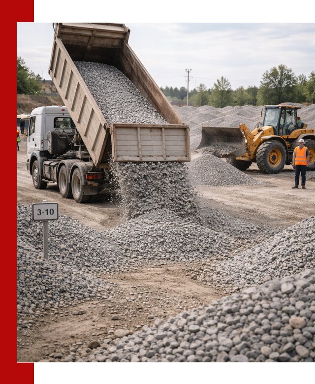 Гранитный щебень фракции 3–10: доставка и продажа в Перми