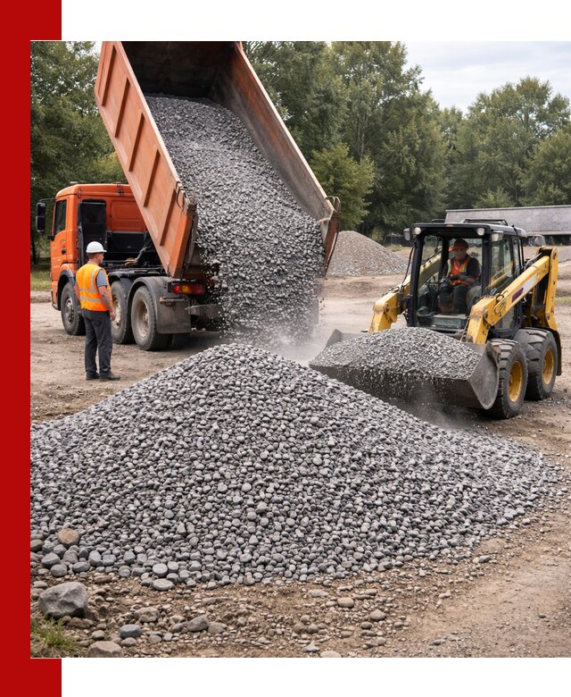 Купить гранитный щебень фракции 5–10 в Перми с доставкой