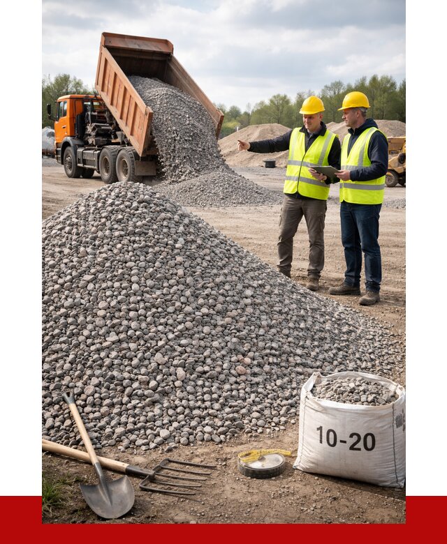 Гранитный щебень фракция 10-20 в Перми от 4499 руб.|ПРОНЕРУДПрм