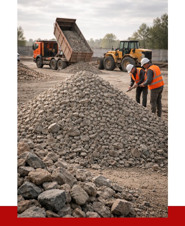 Гранитный щебень фракция 40-70 в Перми от 2678 руб ПРОНЕРУДПрм