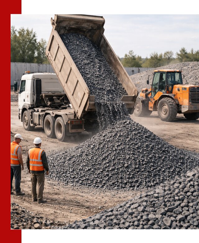 Доставка и продажа щебня габбро-диабаза в Перми
