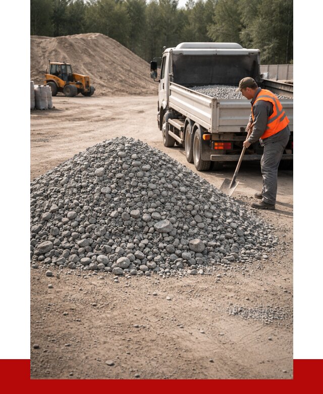 Гравийный щебень фракция 5-10 в Перми от 2356 р. | ПРОНЕРУДПрм