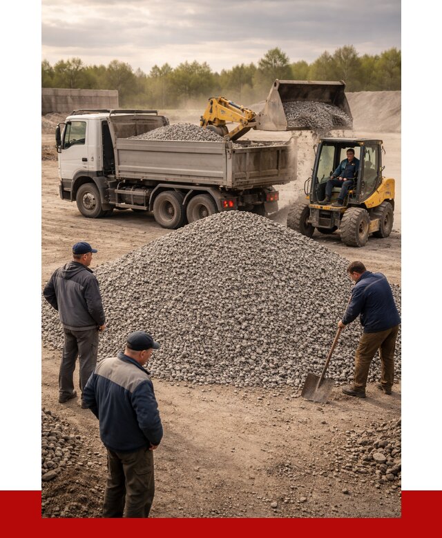 Гравийный щебень фракция 5-20 в Перми от 2571 р. ПРОНЕРУДПрм