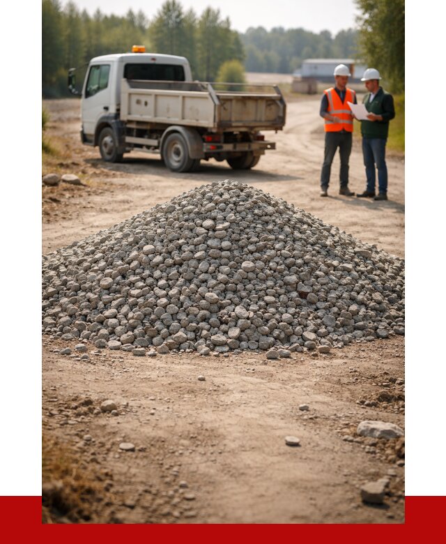 Гравийный щебень фракция 20-40 в Перми от 1285 р. | ПРОНЕРУДПрм