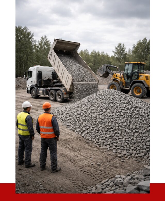 Гравийный щебень фракция 40-70 в Перми от 10175р | ПРОНЕРУДПрм