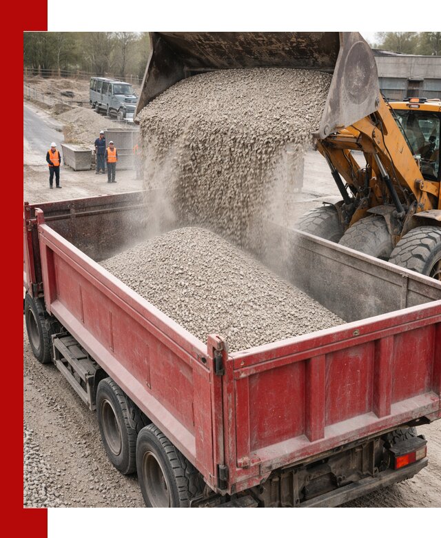 Купить известняковый щебень фракции 0-5 с доставкой в Перми