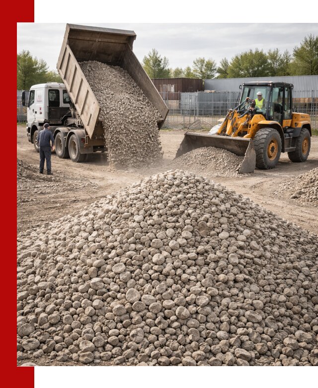 Доломитовый щебень фракции 20–41 с доставкой в Перми