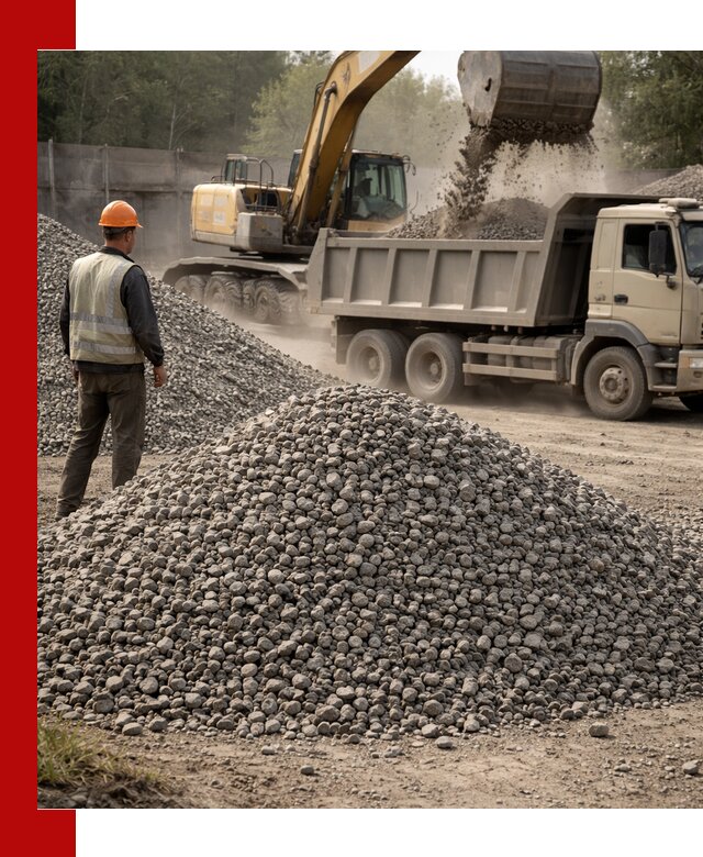 Шлаковый щебень фракция 5-20 с доставкой в Перми