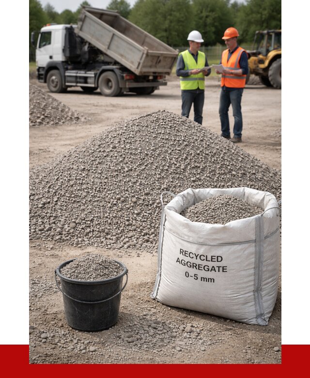 Вторичный щебень фракция 0-5 в Перми от 1714 р. ПРОНЕРУДПрм