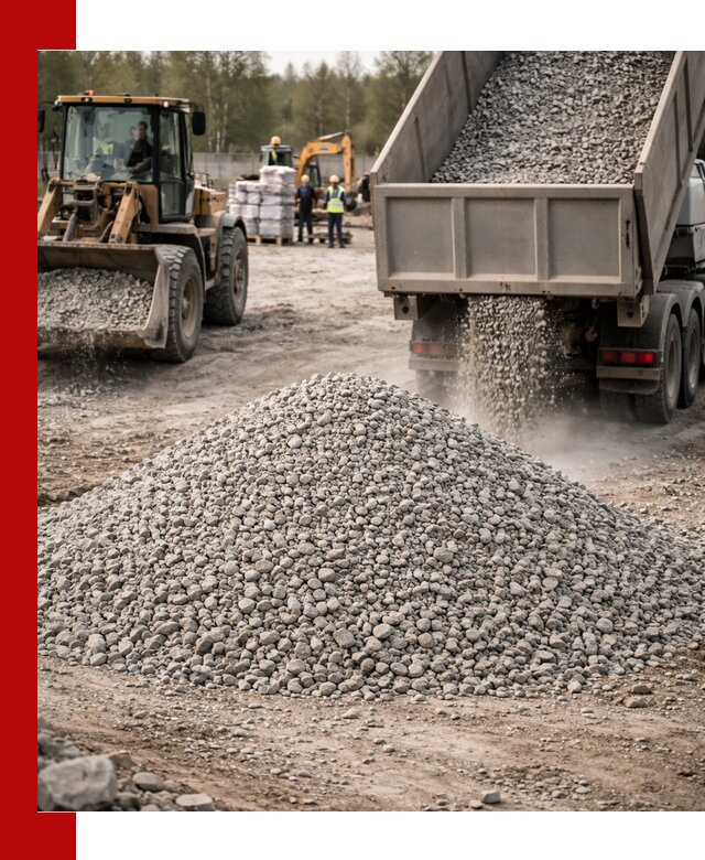 Вторичный щебень фракции 5-20 в Перми — доставка и продажа крупнотоннажно