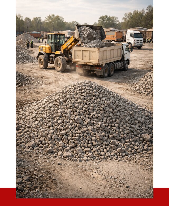 Вторичный щебень фракция 40-70 в Перми от 1864 р, ПРОНЕРУДПрм