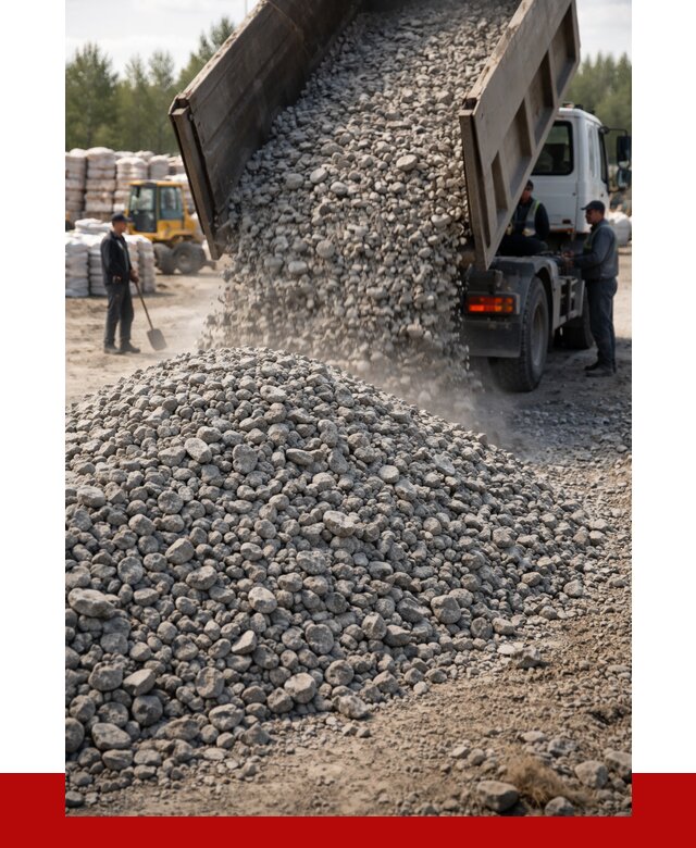 Бетонный щебень фракция 40-70 в Перми от 1928 р. ПРОНЕРУДПрм