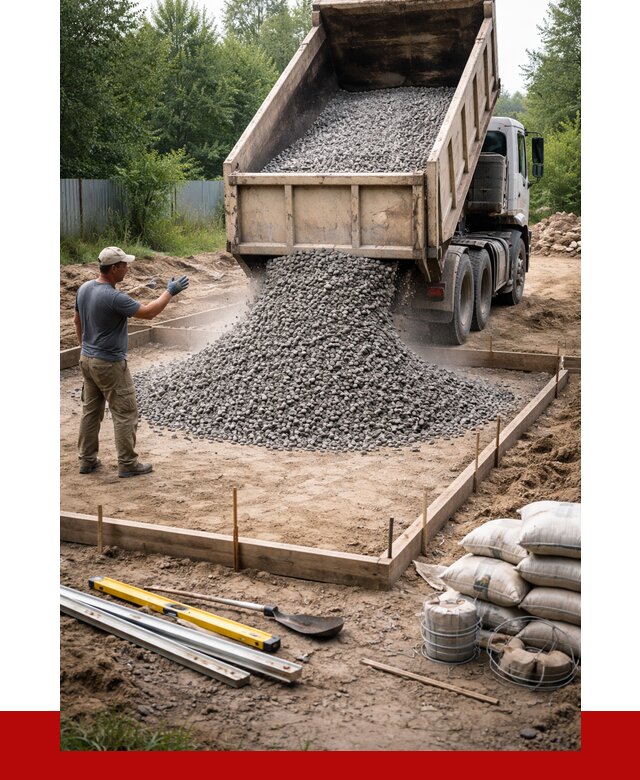 Купить щебень для фундамента в Перми от 4820 р. | ПРОНЕРУДПрм