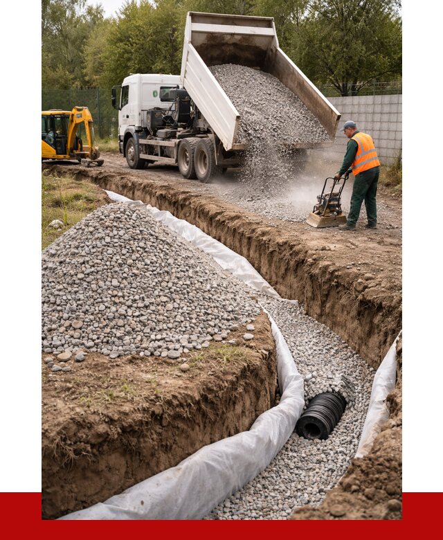 Щебень для дренажа в Перми от 1982 р., ПРОНЕРУДПрм доставка