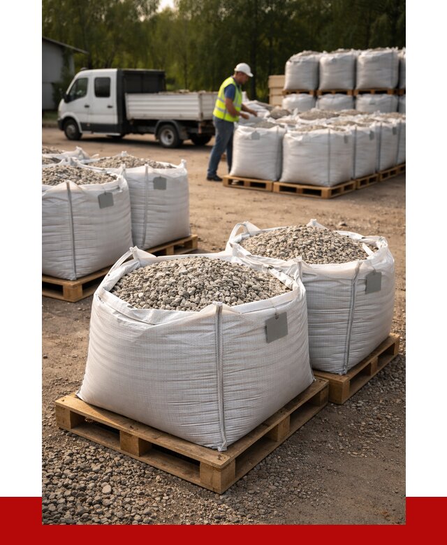 Щебень в мешках с доставкой в Перми от 4499 р. | ПРОНЕРУДПрм