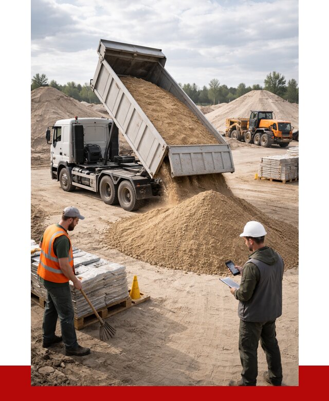 Карьерный песок с доставкой в Перми от 3856 р. ПРОНЕРУДПрм