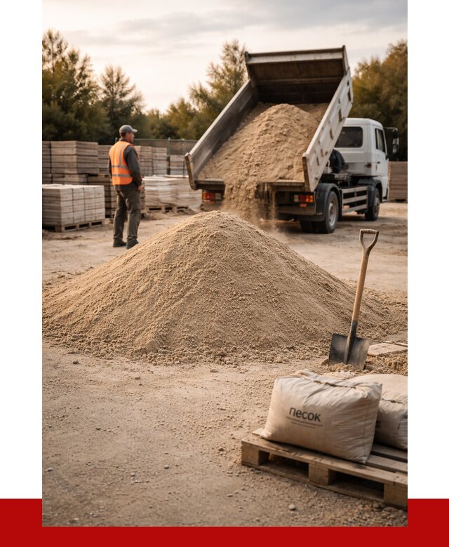 Купить сухой песок в Перми с доставкой от 2571 р. | ПРОНЕРУДПрм