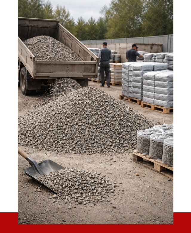 Гравий фракция 5-20 в Перми купить от 2464 р. ПРОНЕРУДПрм