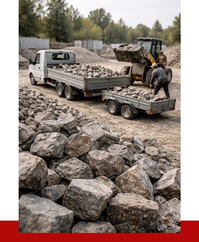 Купить бутовый камень гранитный в Перми от 2999 р. | ПРОНЕРУДПрм