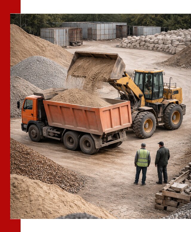 Доставка сыпучих смесей и смесей для стройки в Перми