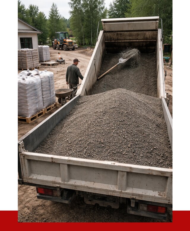 ЩПС с доставкой в Перми от 2249 р. за куб | ПРОНЕРУДПрм