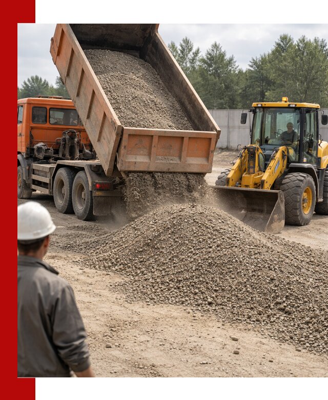 Доставка щпс С8 самосвалами в Перми от производителя