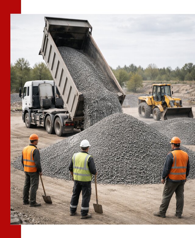 Доставка и продажа гранитной крошки в Перми