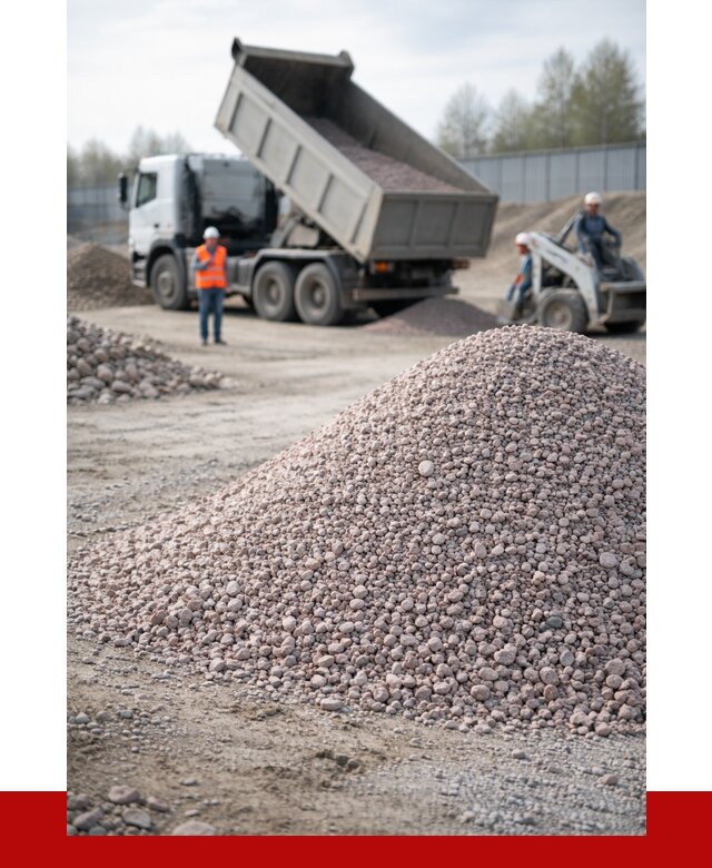 Крошка розовый гранит в Перми с доставкой от 4927 р. | ПРОНЕРУДПрм