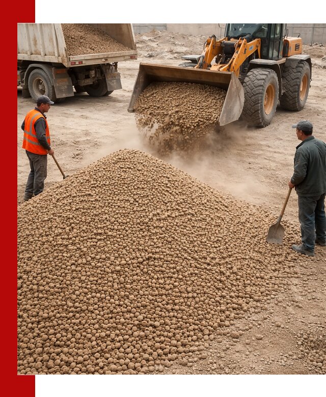 Керамзит фракция 10-20 с доставкой в Перми