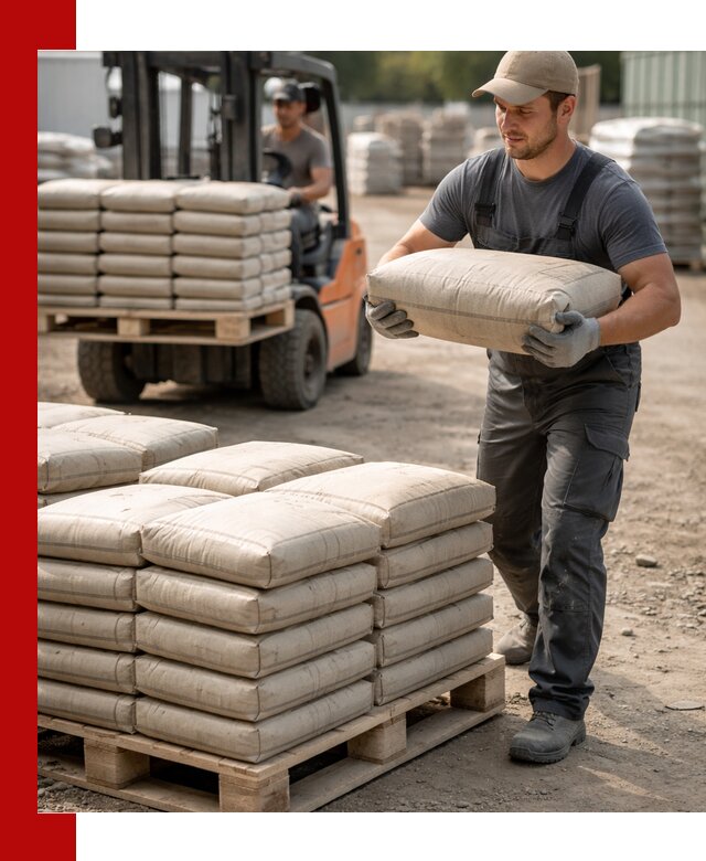 Доставка цемента в мешках оптом и в розницу в Перми