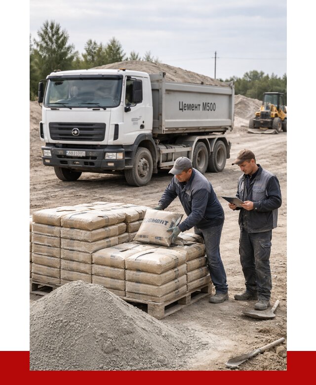 Купить цемент м500 с доставкой в Перми от 5570 р. | ПРОНЕРУДПрм