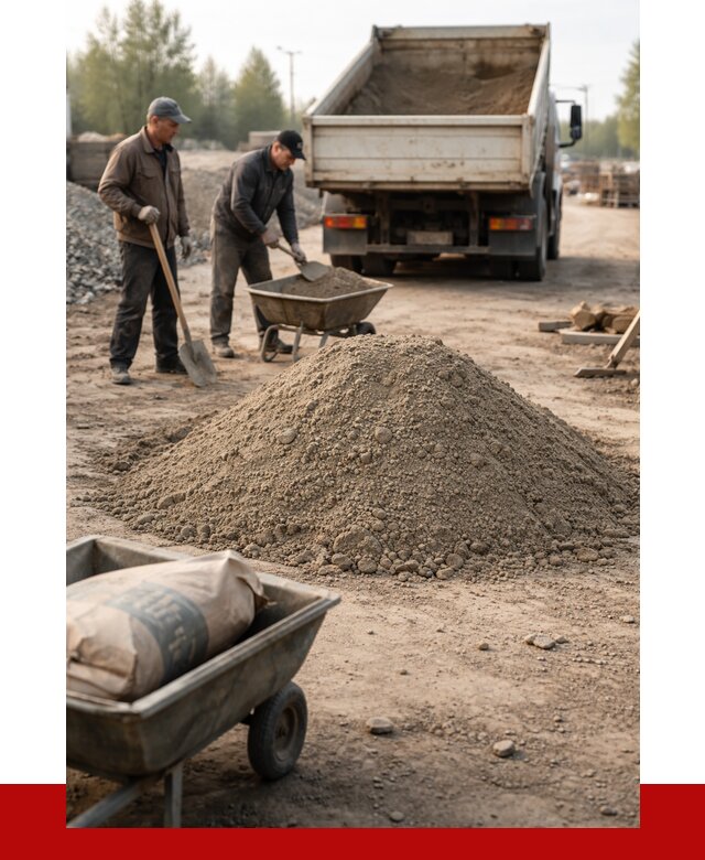 Цементно-песчаная смесь М150 в Перми от 5034 р. | ПРОНЕРУДПрм