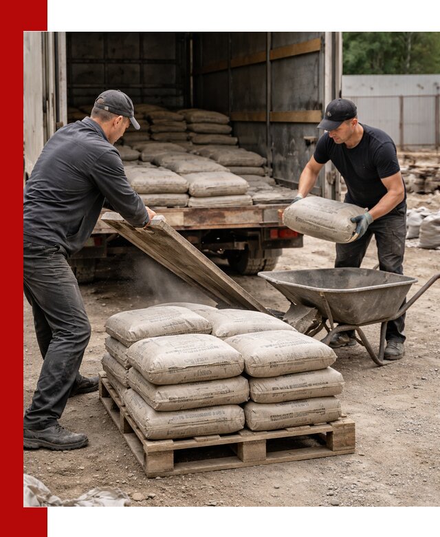 Пескобетон М300 с доставкой в Перми по выгодной цене