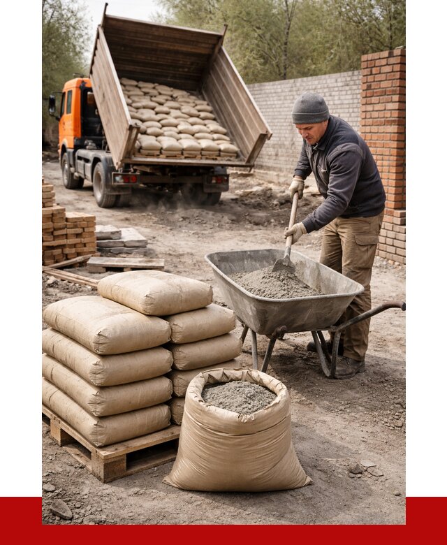 Купить сухую смесь для кладки в Перми от 1285 р. | ПРОНЕРУДПрм