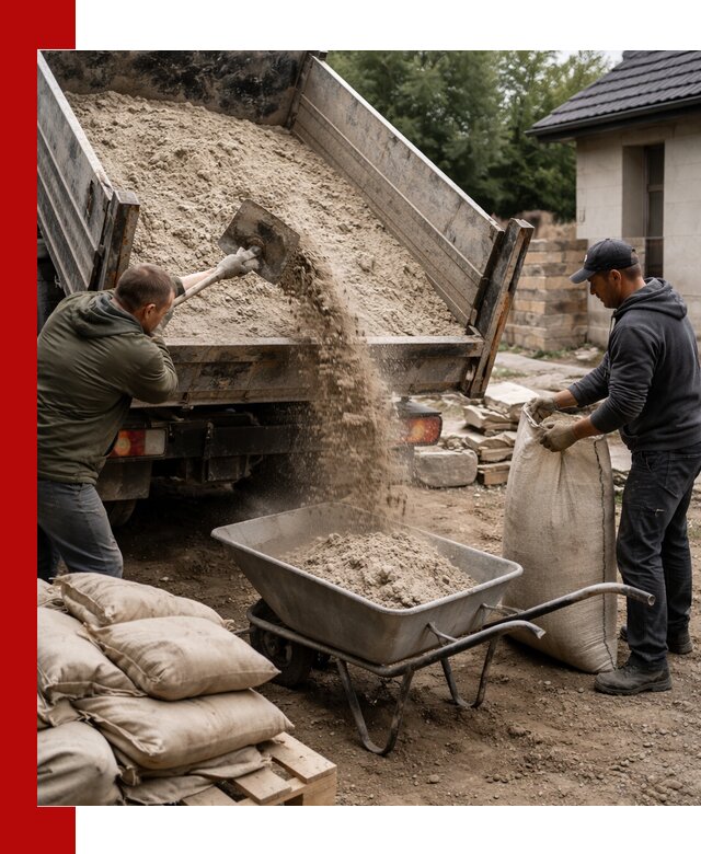 Качественная сухая смесь для кладки с доставкой в Перми