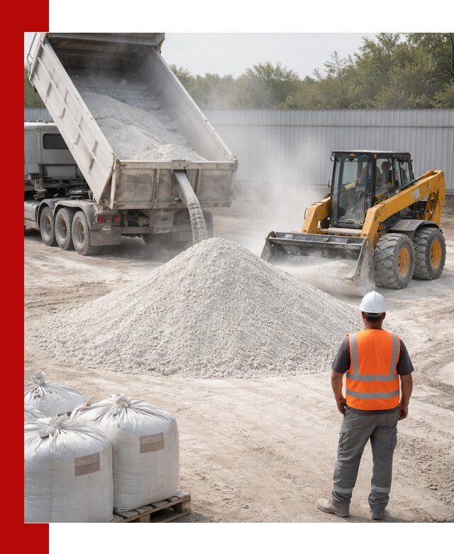 Доставка и продажа известняковой муки в Перми