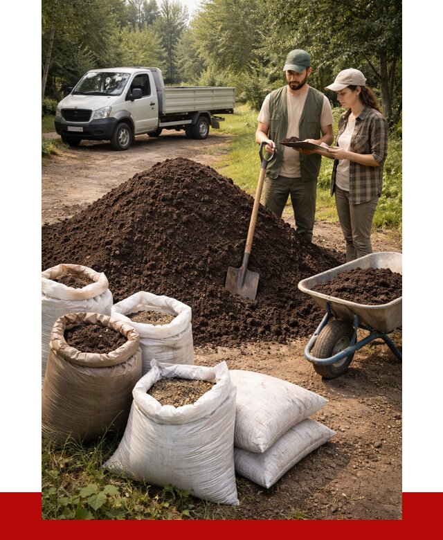 Купить грунт с доставкой в Перми от 4820 р. за м3 | ПРОНЕРУДПрм