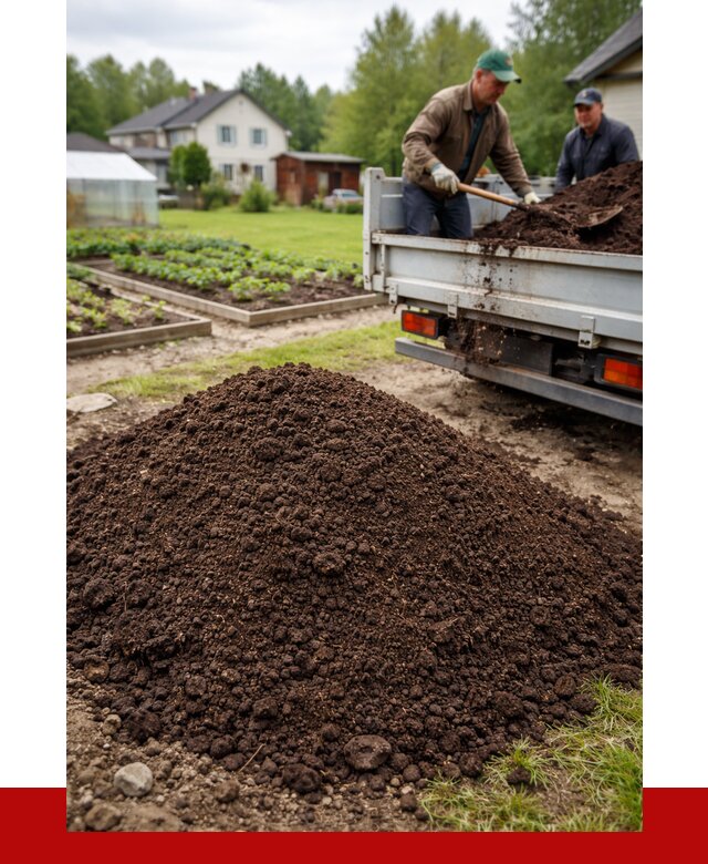 Плодородный грунт в Перми с доставкой от 4499 р. | ПРОНЕРУДПрм