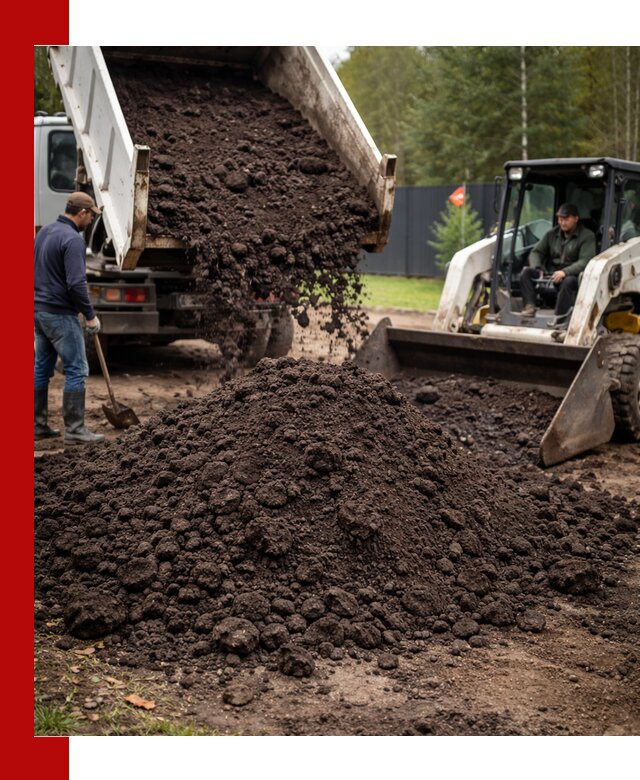Плодородный грунт с доставкой в Перми для садов и огородов