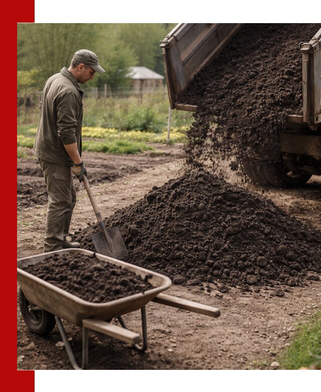 Доставка качественной земли для огорода в Перми