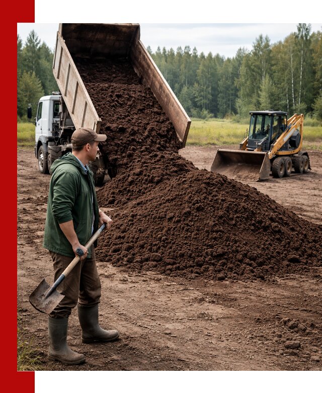 Купить верховой торф с доставкой в Перми для садоводства и растений