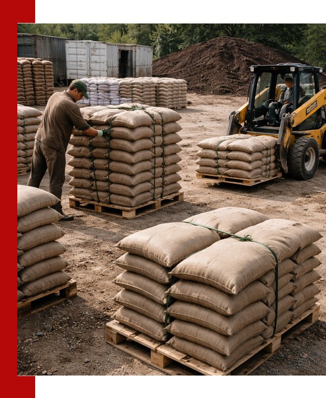 Доставка торфа в мешках по выгодным ценам в Перми