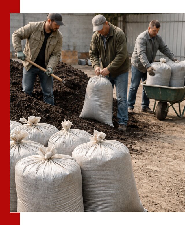 Купить чернозем в мешках с доставкой в Перми