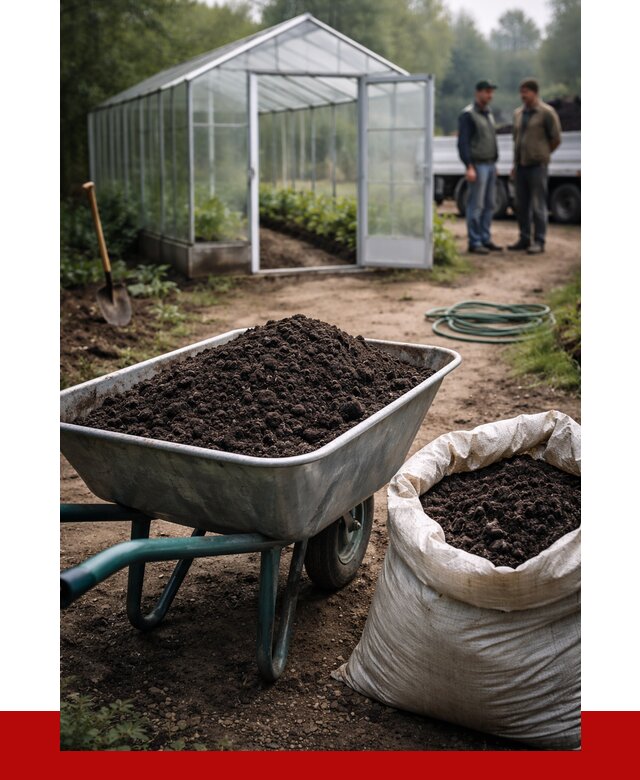 Чернозем для теплицы в Перми с доставкой от 1607 р. | ПРОНЕРУДПрм