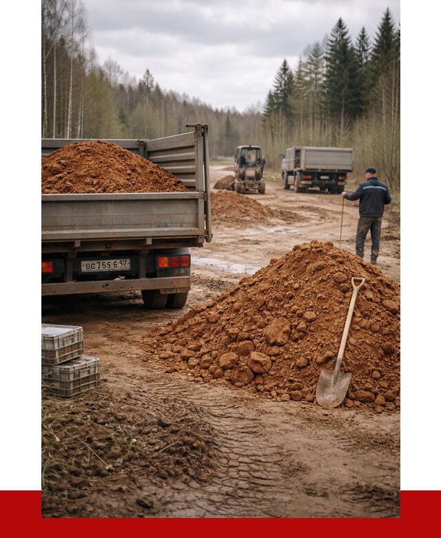 Глина и суглинки в Перми от 4820 р. за куб | ПРОНЕРУДПрм