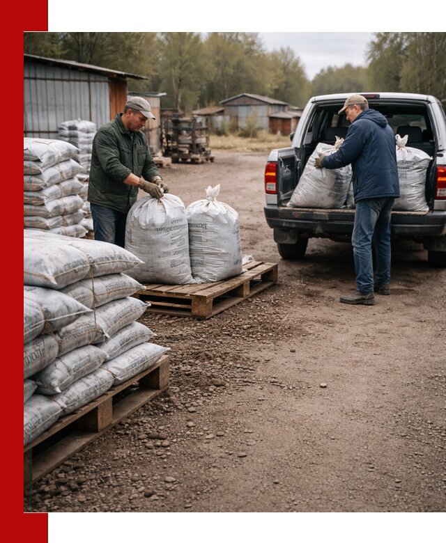 Купить конский навоз в мешках с доставкой в Перми