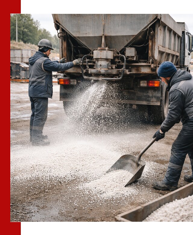 Доставка и продажа хлористого кальция в Перми