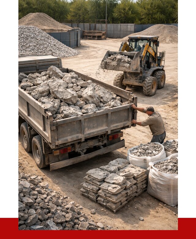 Купить бой бетона с доставкой в Перми от 5141 р. | ПРОНЕРУДПрм