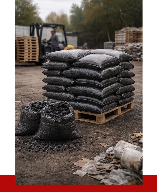Купить уголь в мешках с доставкой в Перми от 8033 р. | ПРОНЕРУДПрм