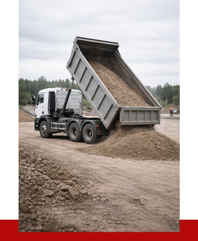 Доставка самосвалом 15 кубов в Перми от 6962 руб. | ПРОНЕРУДПрм